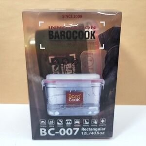 Barocook BC-007 Flameless Cooking System 1200ml 40.5oz Rectangular Camping‎ Gear
